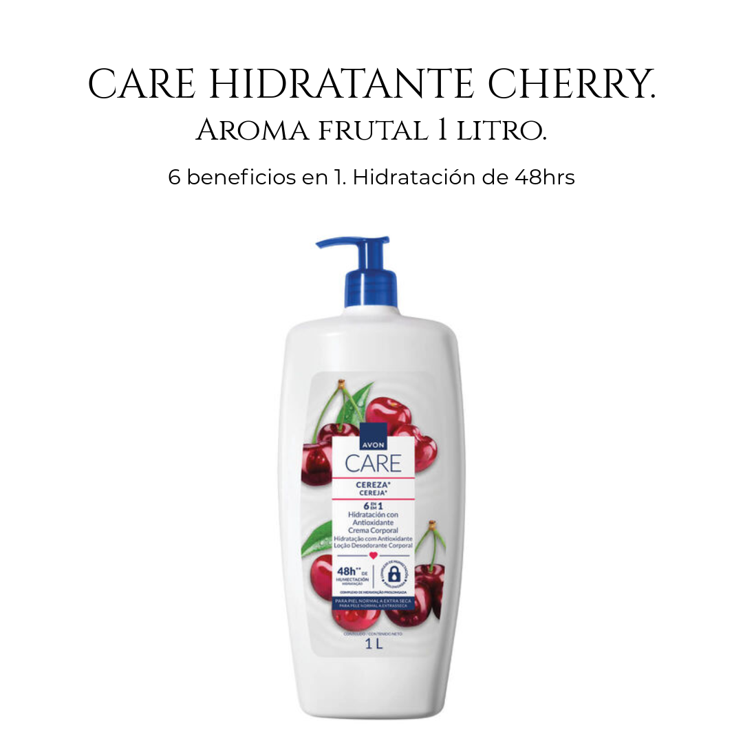 Avon Care Loción Hidratante Cherry – 1 Litro