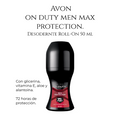 Avon On Duty Men Max Protection 72H Antitranspirante Roll-On – 50 ml