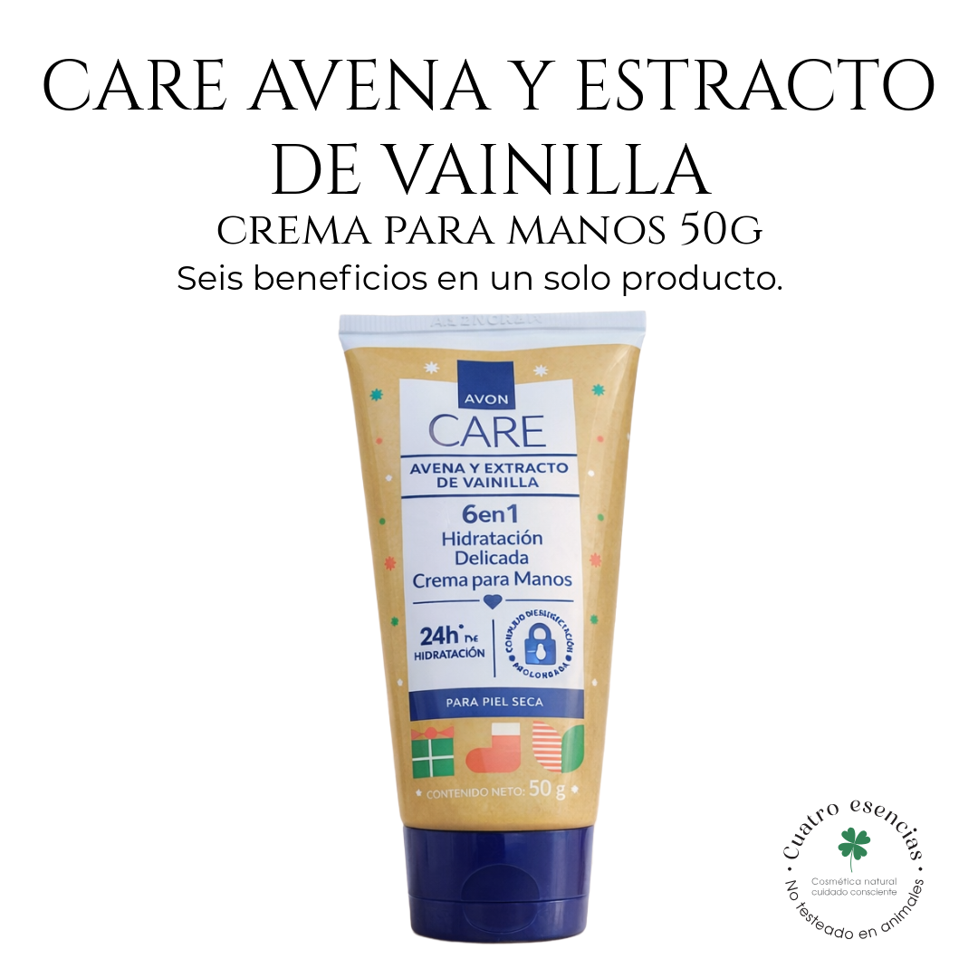 Avon Care Avena &amp; Extracto de Vainilla – Crema para Manos