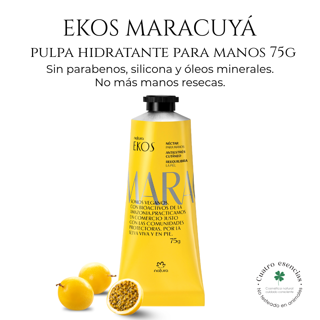 Natura Ekos Maracuyá – Pulpa Hidratante para Manos -75g